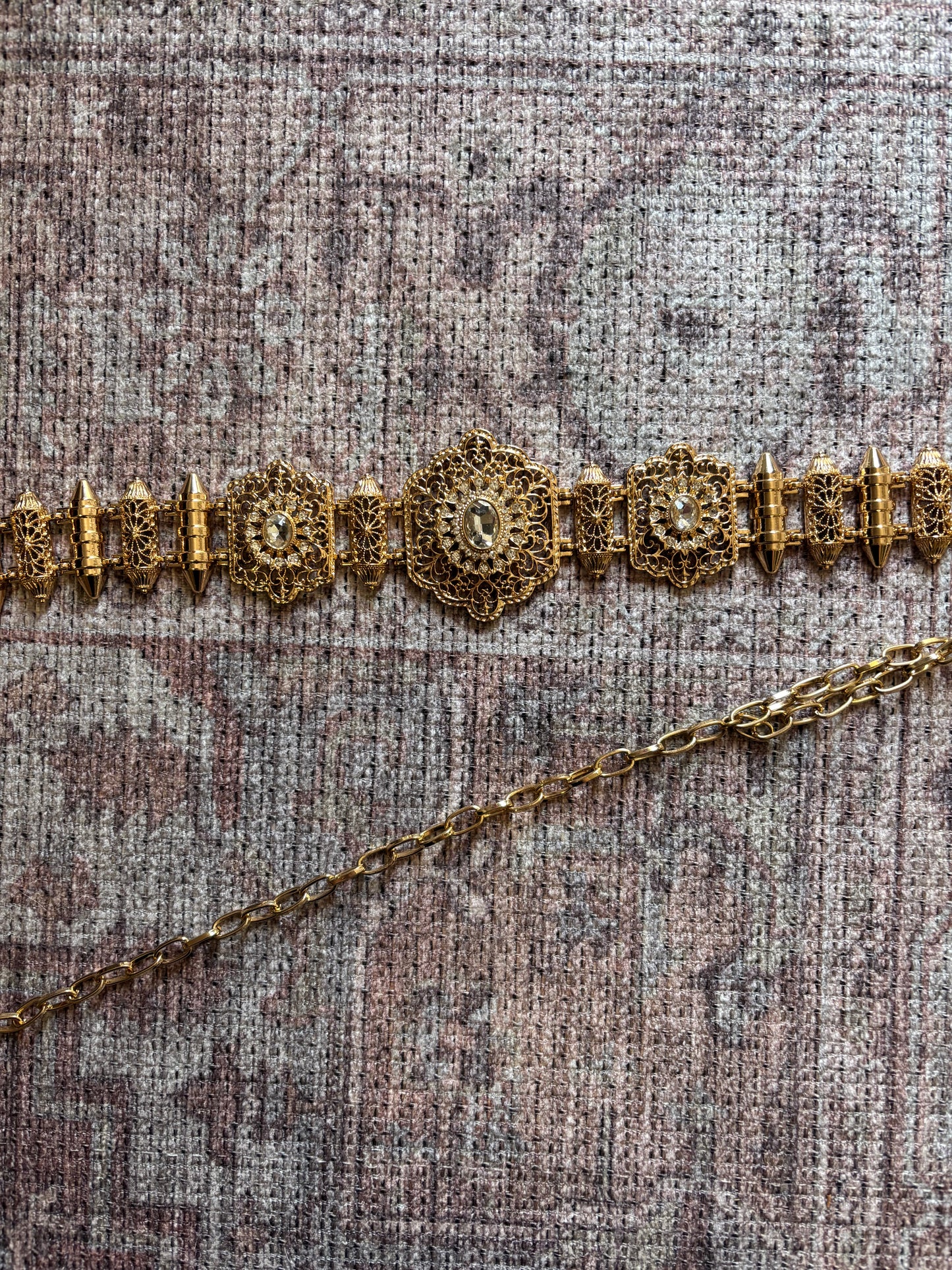 Ceinture à fermeture blanche