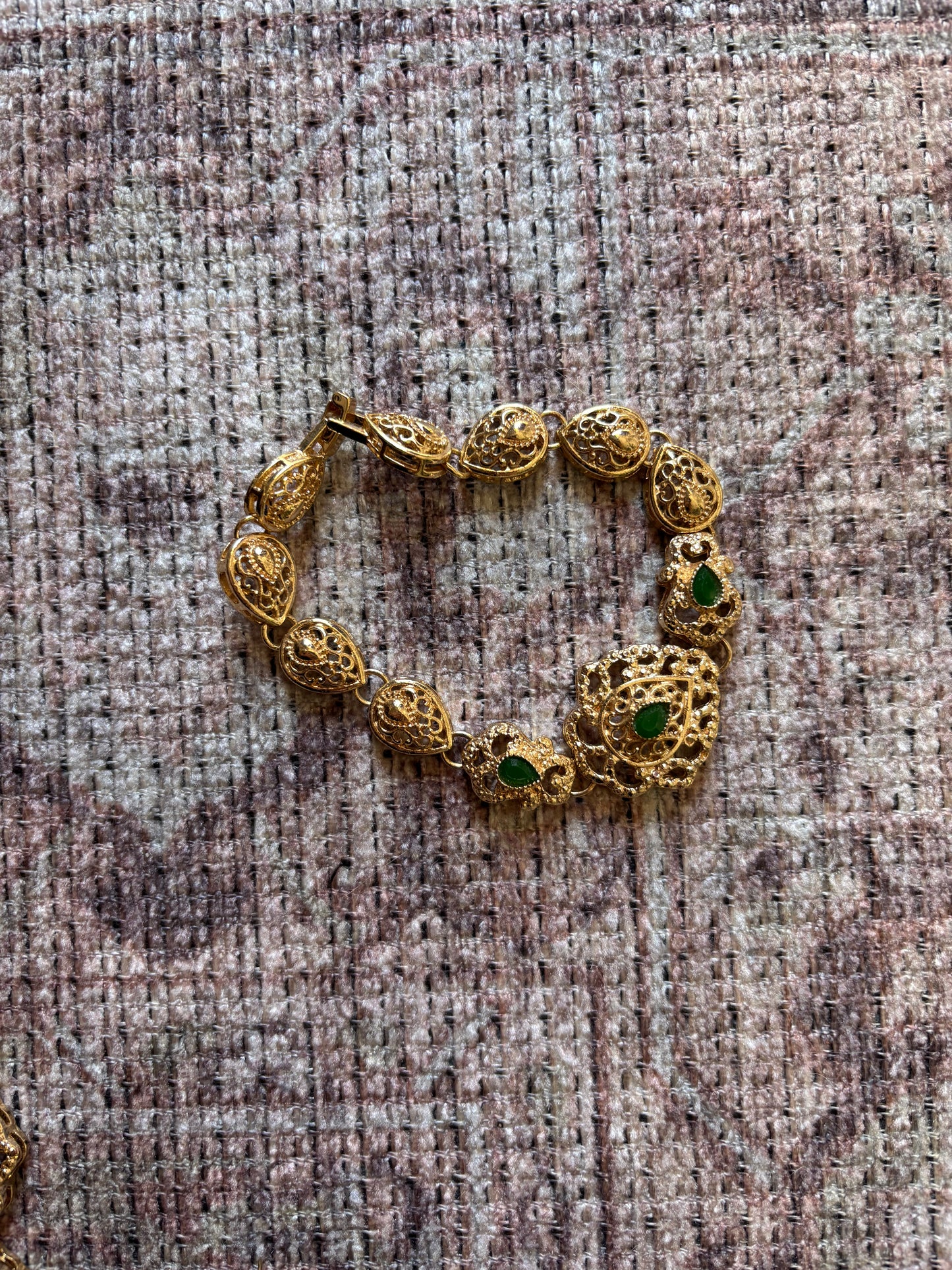 Parure verte