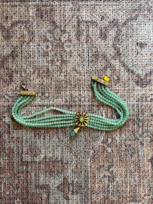 Parure Vert d'eau