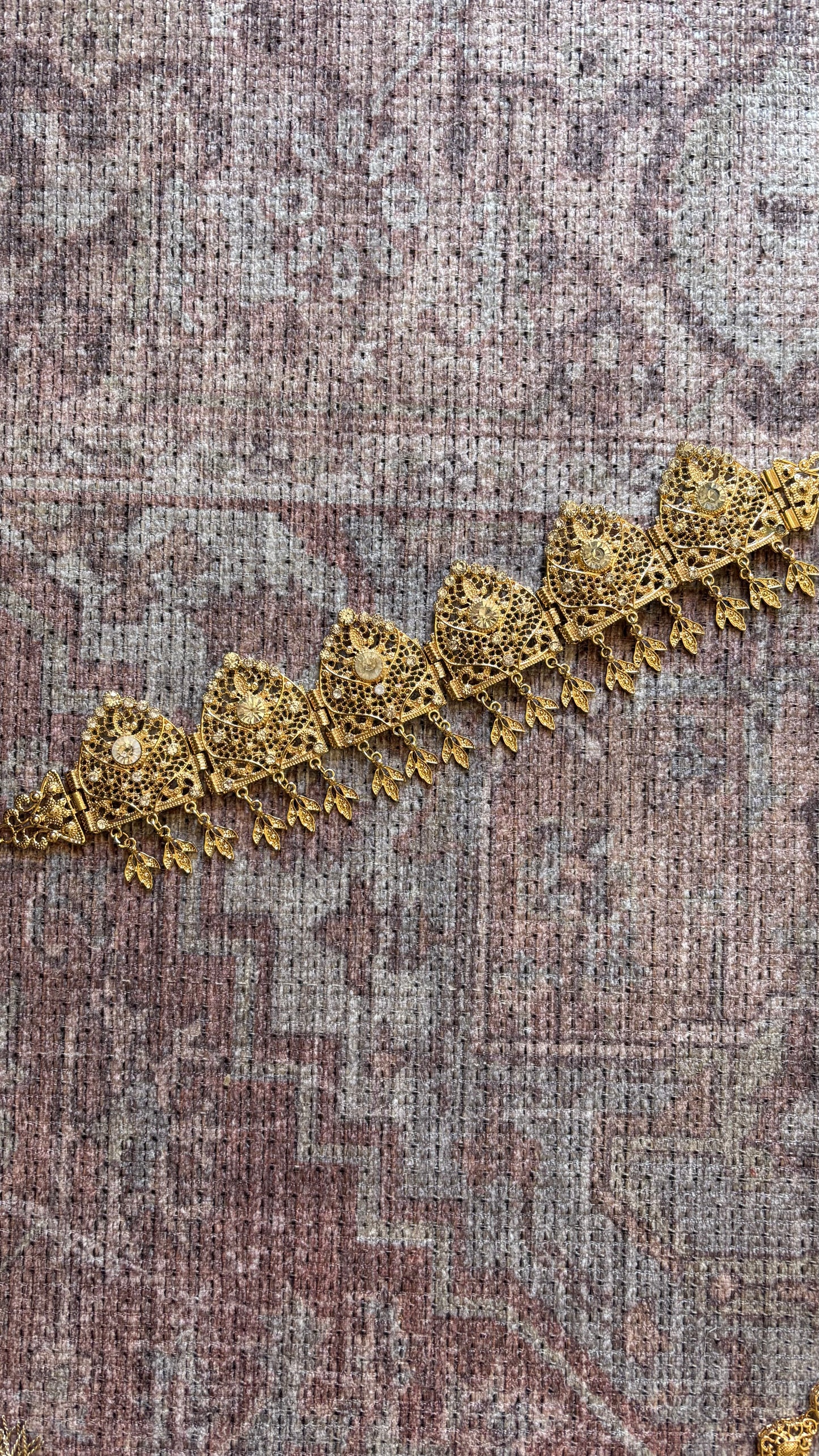 Bijoux de tête doré