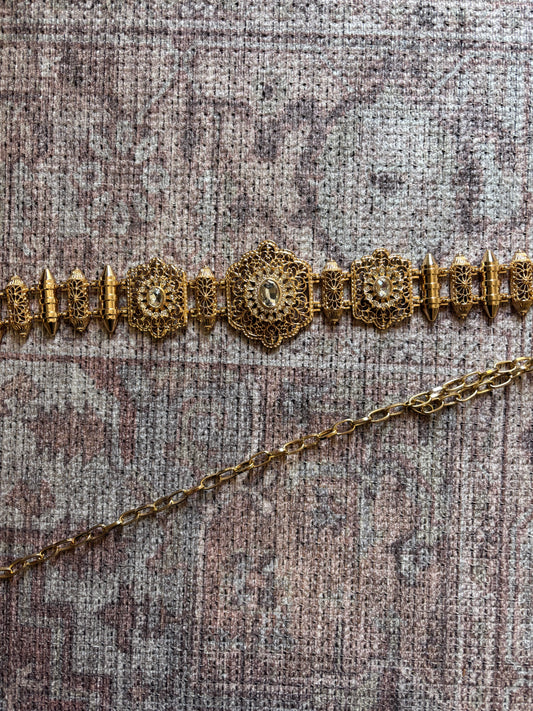 Ceinture à fermeture blanche