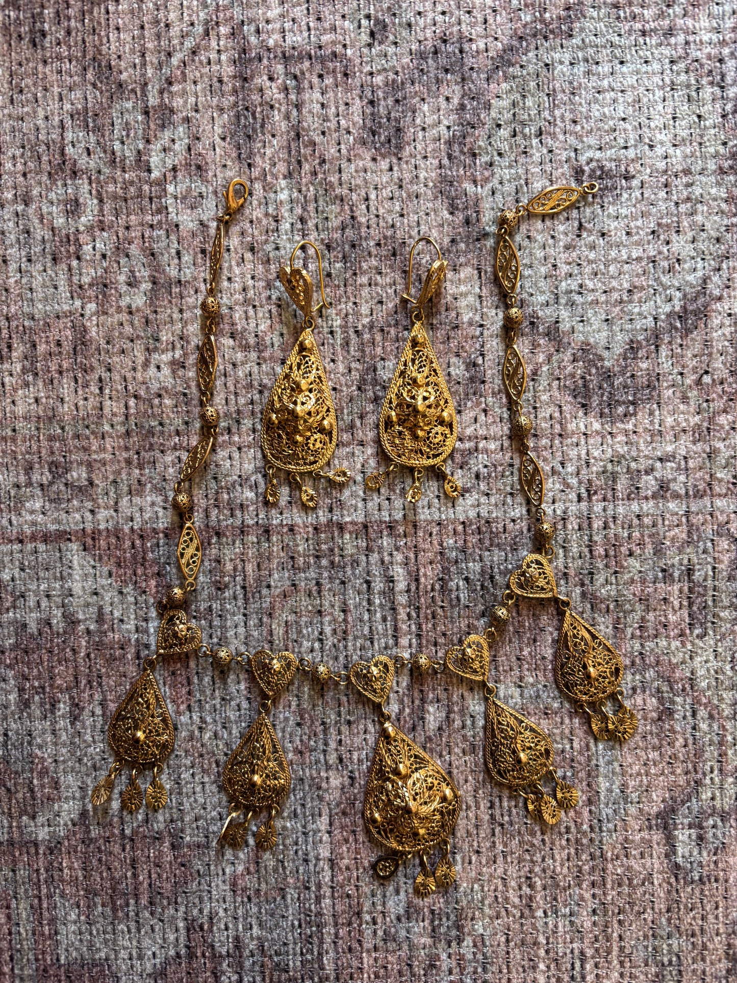 Parure doré