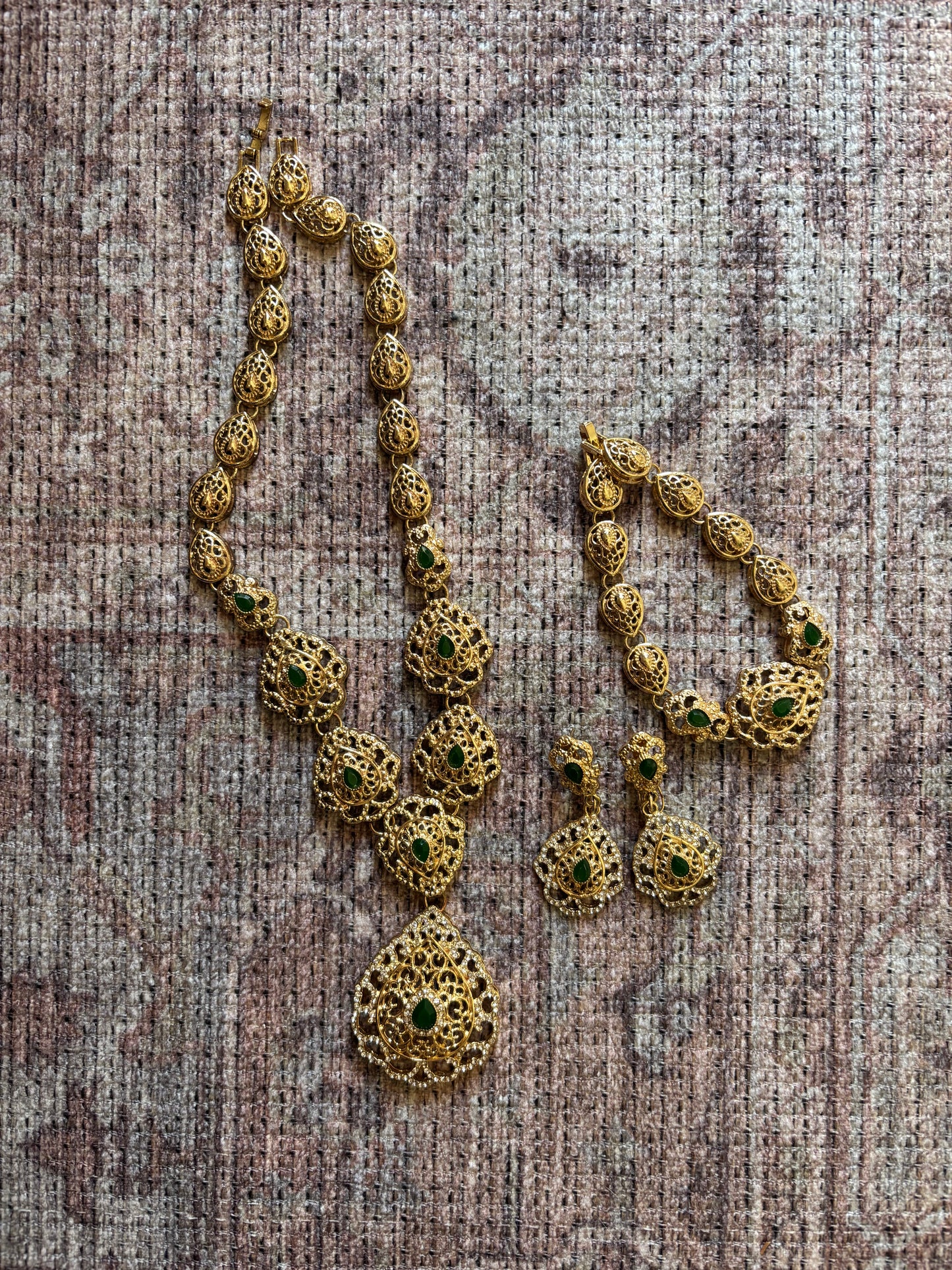 Parure verte