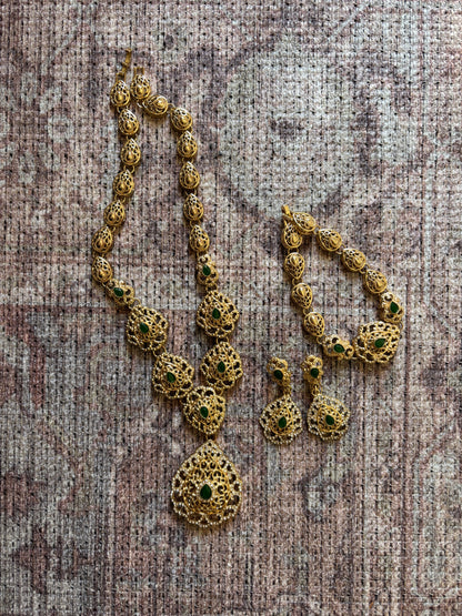 Parure verte