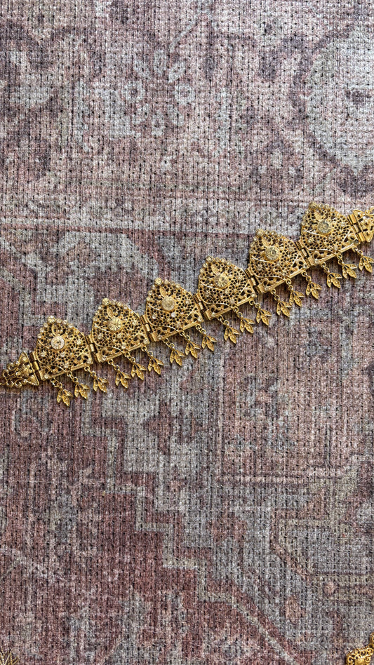 Bijoux de tête doré